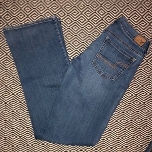 American Eagle Favorite Boyfriend 6 Long Jeans